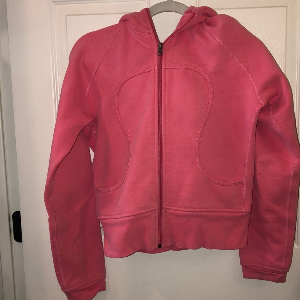 Vintage Coral Pink Lululemon Hoodie